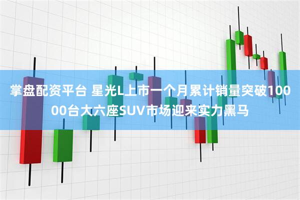 掌盘配资平台 星光L上市一个月累计销量突破10000台大六座SUV市场迎来实力黑马